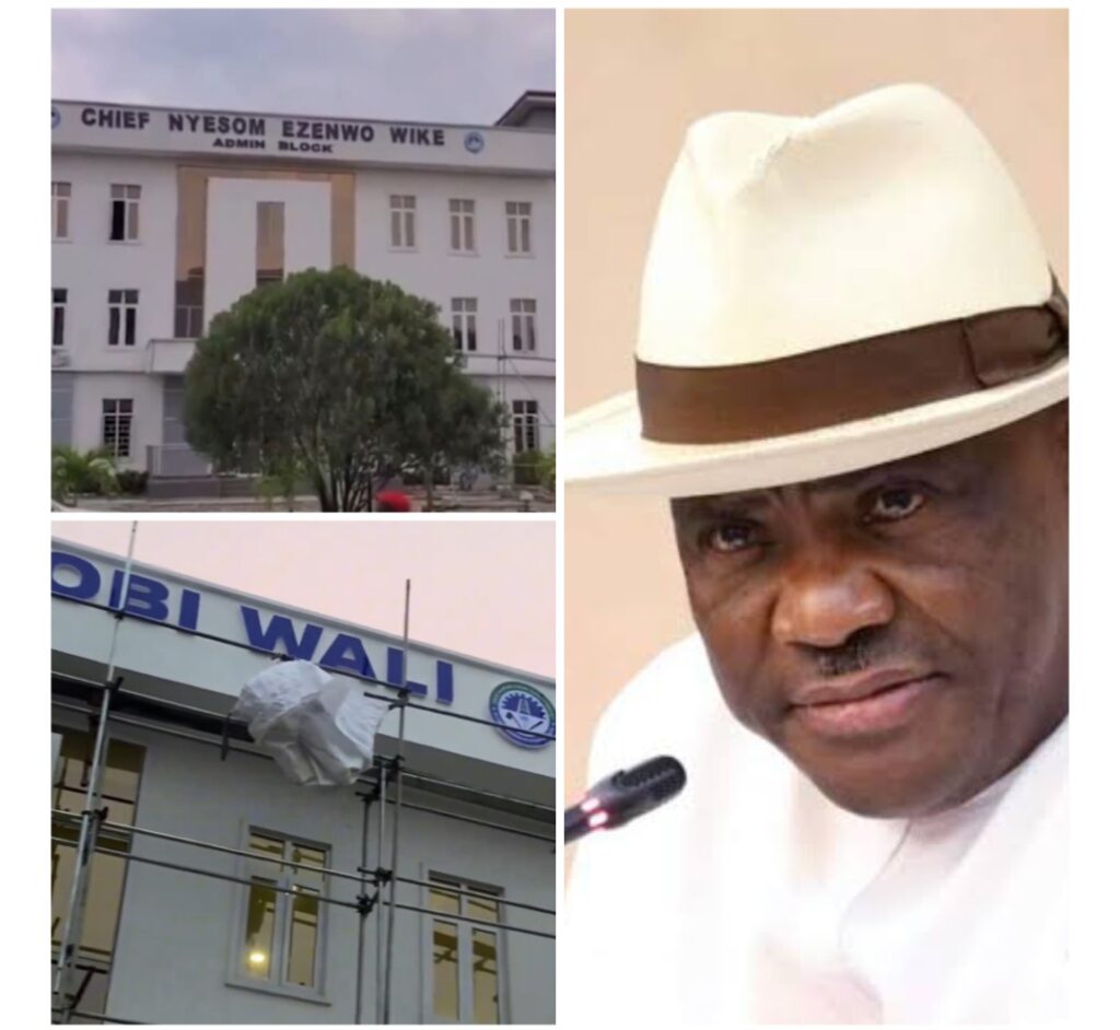 Likes name removed from council building in Rivers state