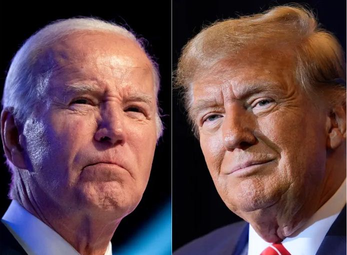 Trump and Biden