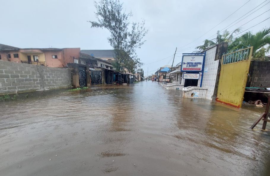 FLOODED ROAD