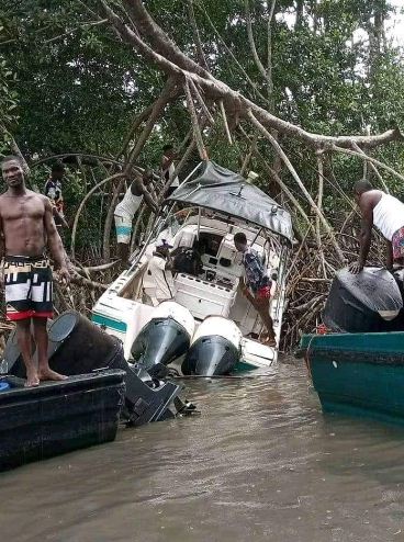 boat acciident